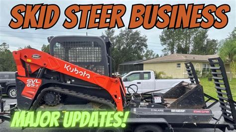 cost to start up your skid steer business|skid steer business names.